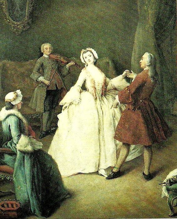 Alessandro Longhi the dancing lesson, c